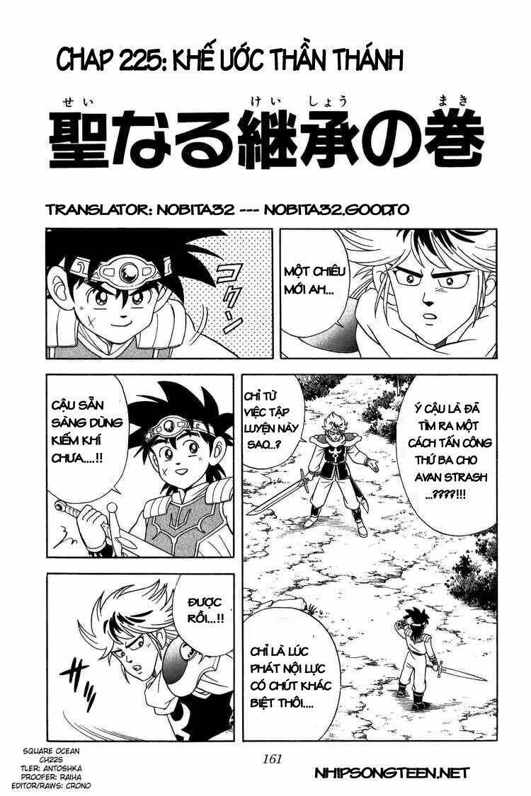 Dragon Quest – Dấu Ấn Rồng Thiêng Chapter 225 - Trang 2