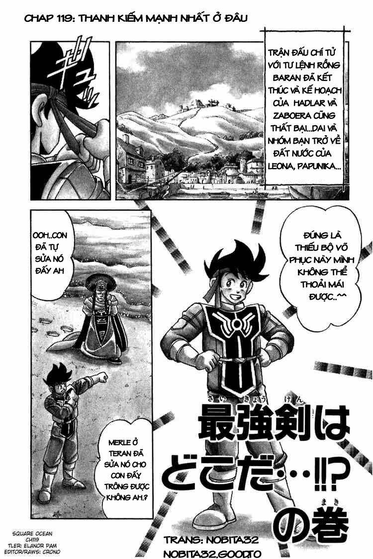 Dragon Quest – Dấu Ấn Rồng Thiêng Chapter 119 - Trang 2