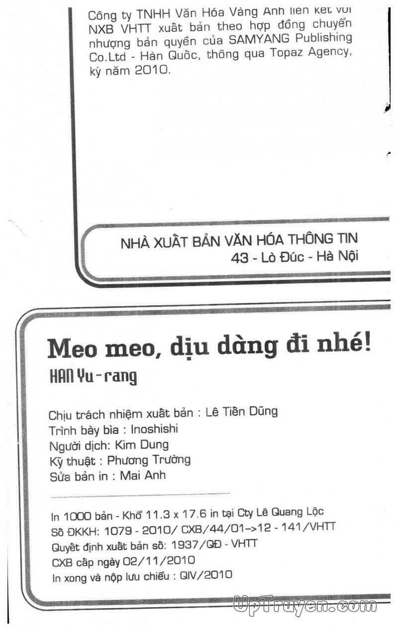 Meo Meo Dịu Dàng Đi Nhé Chapter 5 - Trang 2