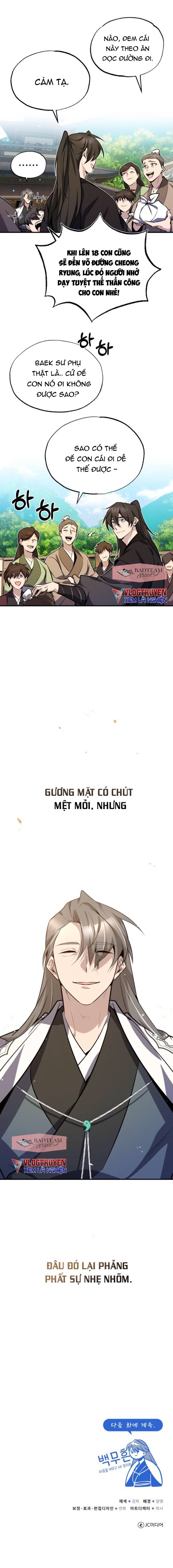 Giảng Sư Đứng Đầu, Baek Sư Phụ Chapter 10 - Trang 2