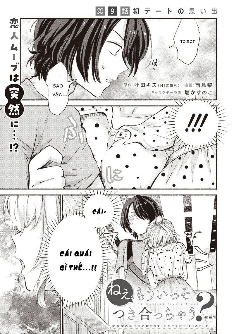 Nee, Mou Isso Tsukiacchau? Osananajimi No Bishoujo Ni Tanomarete, Camo Kareshi Hajimemashita Chapter 9 - Trang 2