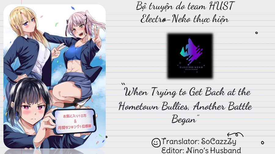 When Trying To Get Back At The Hometown Bullies, Another Battle Began Chapter 11.3 - Trang 2