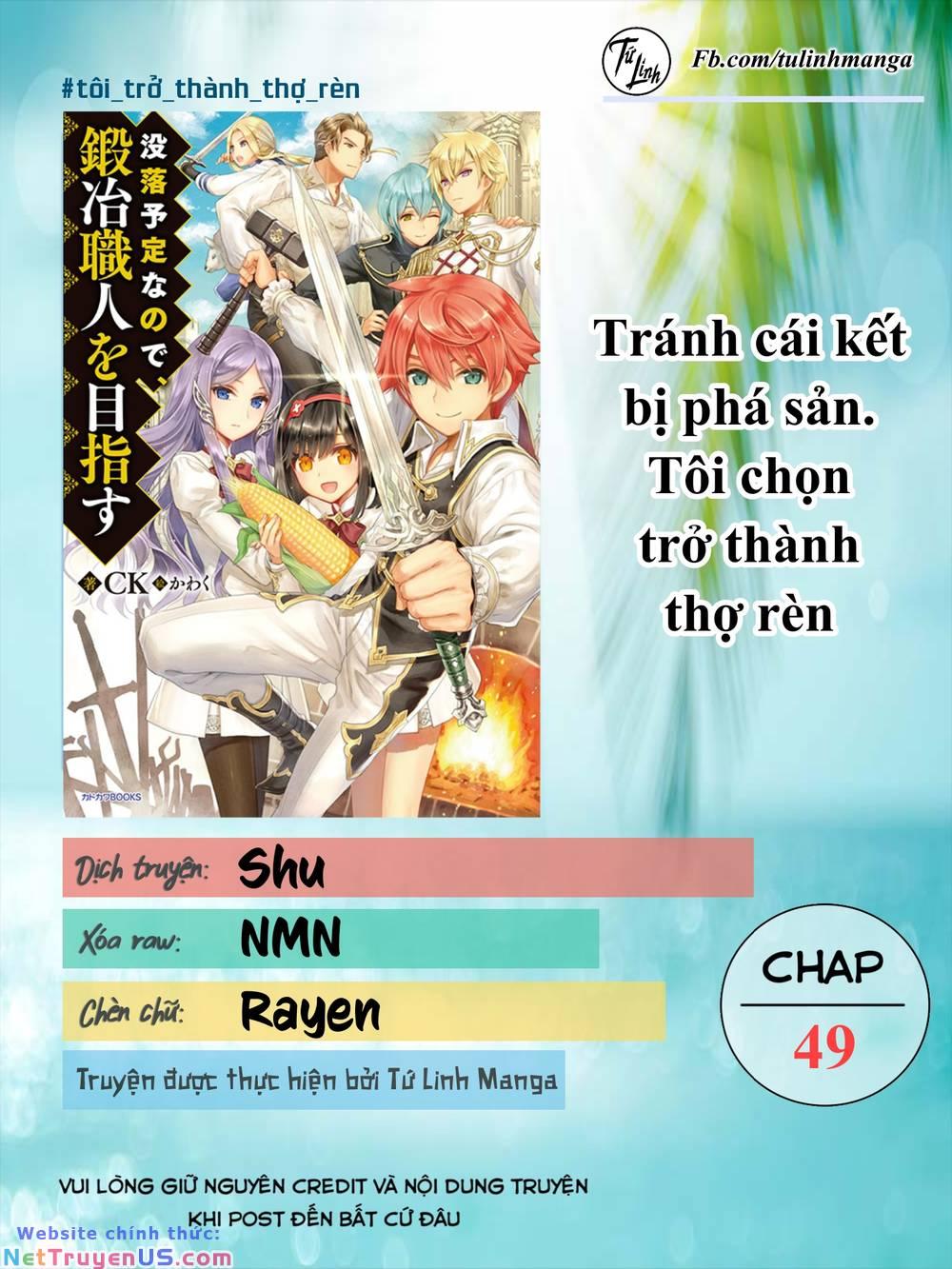 Mục Đích Trở Thành Thợ Rèn Khải Huyền Ở Thế Giới Khác Chapter 49 - Trang 2