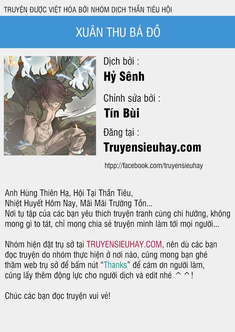 Xuân Thu Bá Đồ Chapter 37 - Trang 2