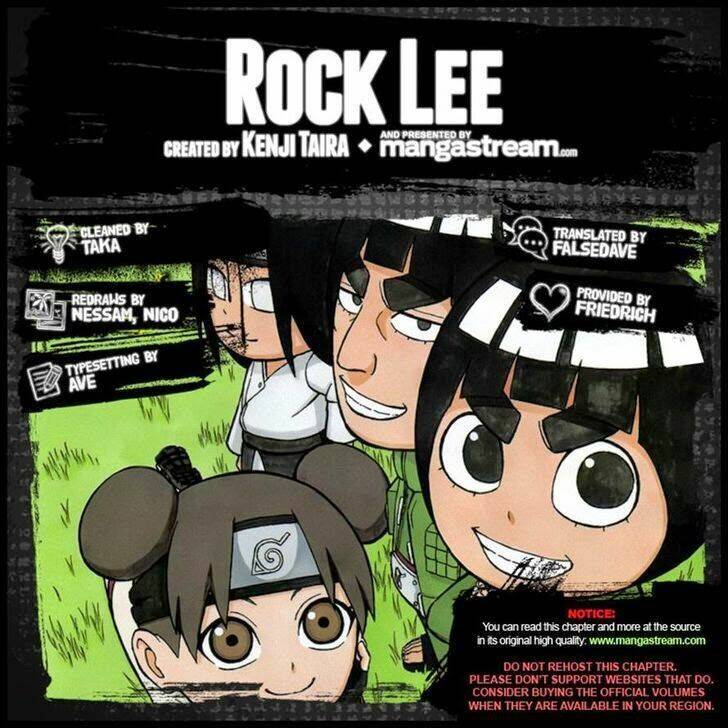 Rock Lee’S Springtime Of Youth Chapter 35 - Trang 2