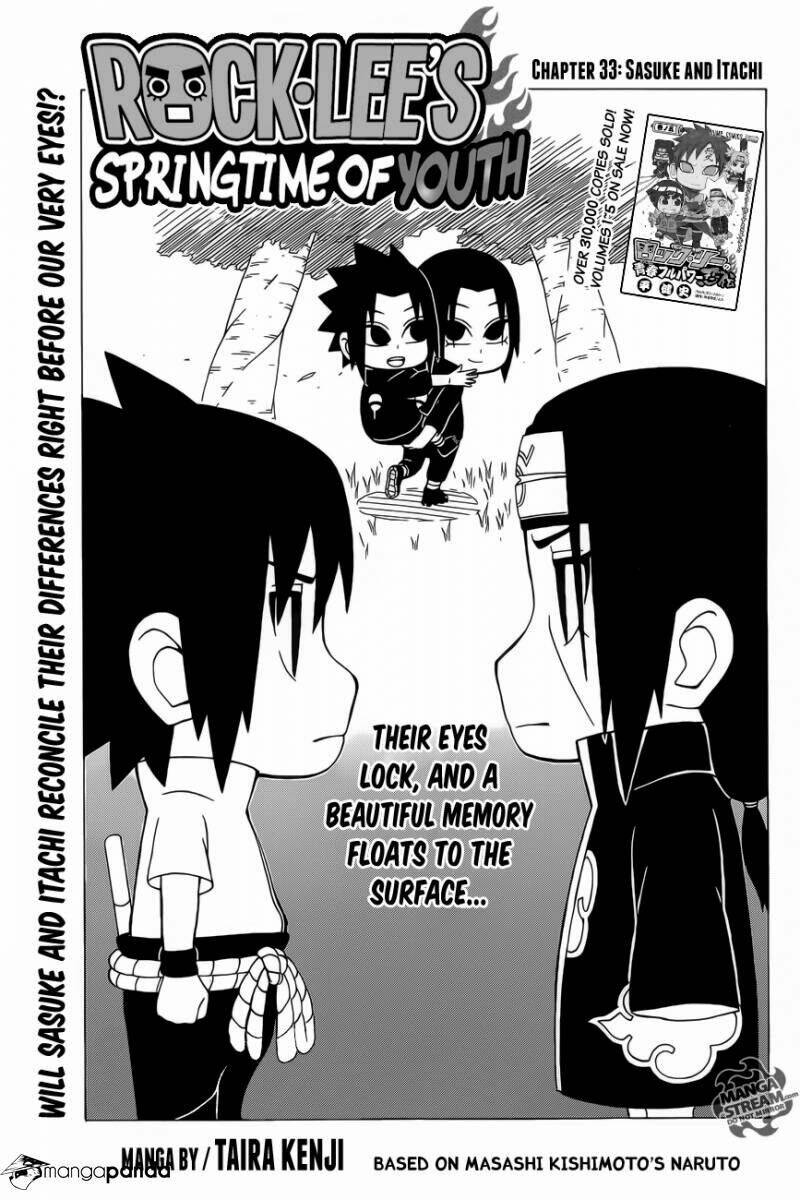 Rock Lee’S Springtime Of Youth Chapter 33 - Trang 2