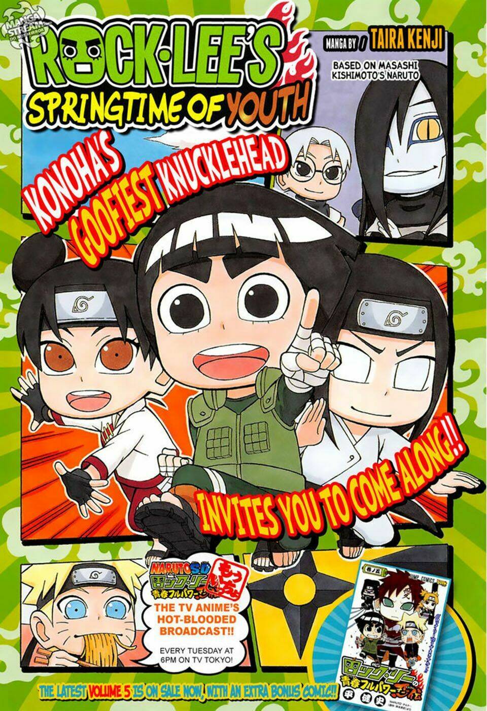 Rock Lee’S Springtime Of Youth Chapter 31 - Trang 2