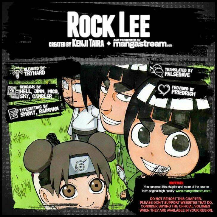 Rock Lee’S Springtime Of Youth Chapter 27 - Trang 2