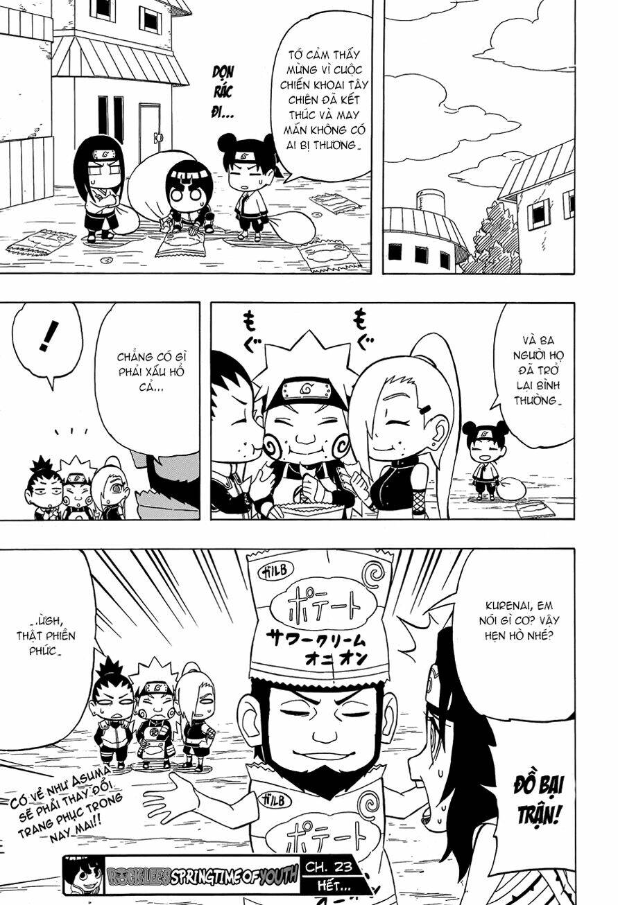 Rock Lee’S Springtime Of Youth Chapter 23 - Trang 2