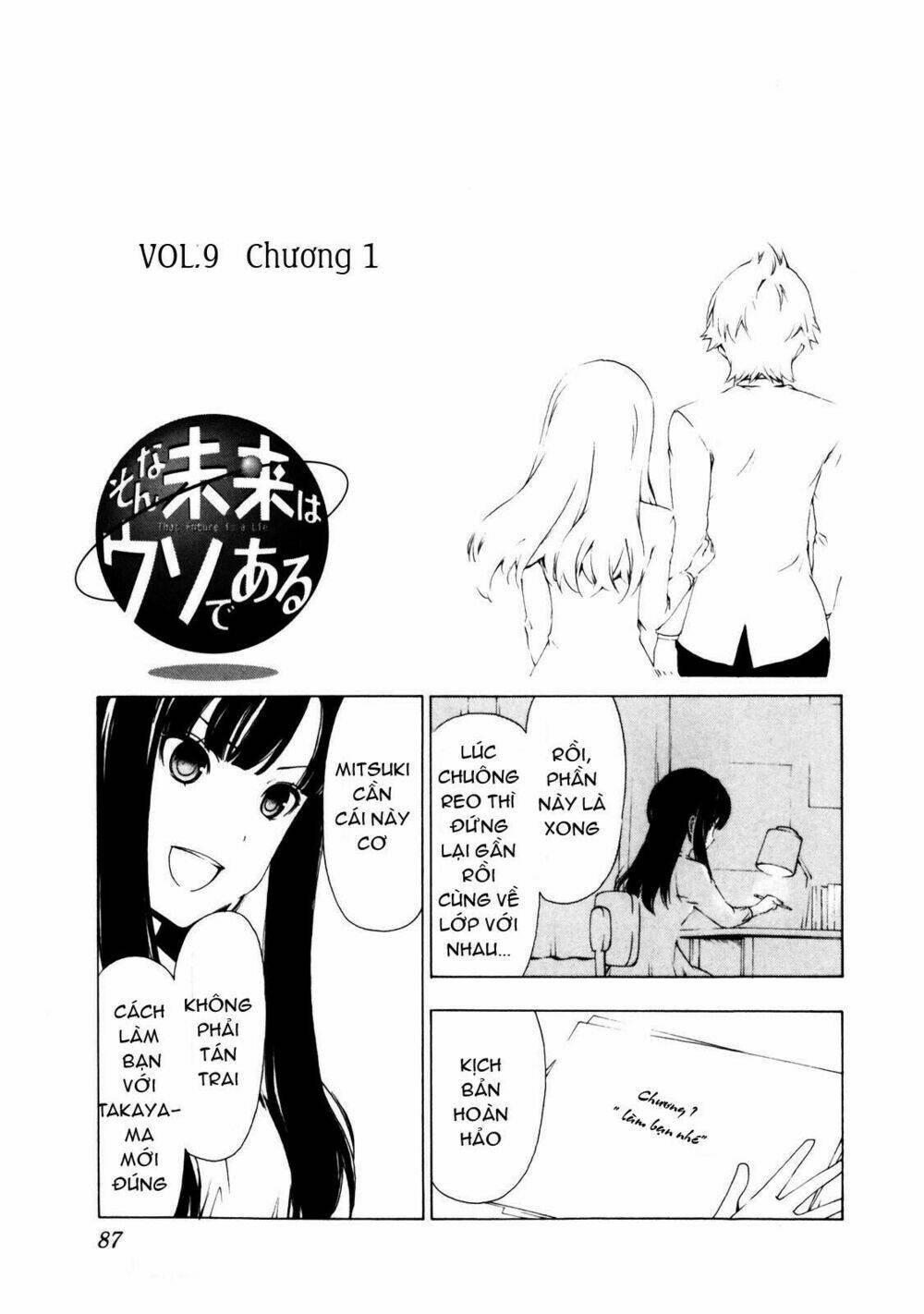 Sonna Mirai Wa Uso De Aru Chapter 9 - Trang 2