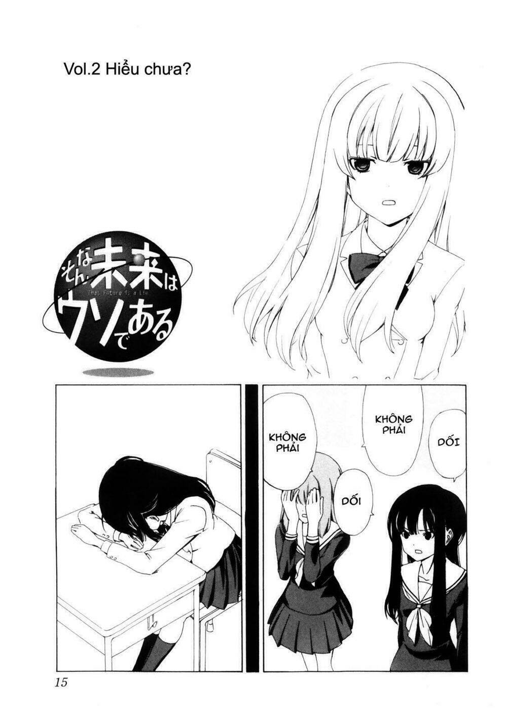 Sonna Mirai Wa Uso De Aru Chapter 2 - Trang 2