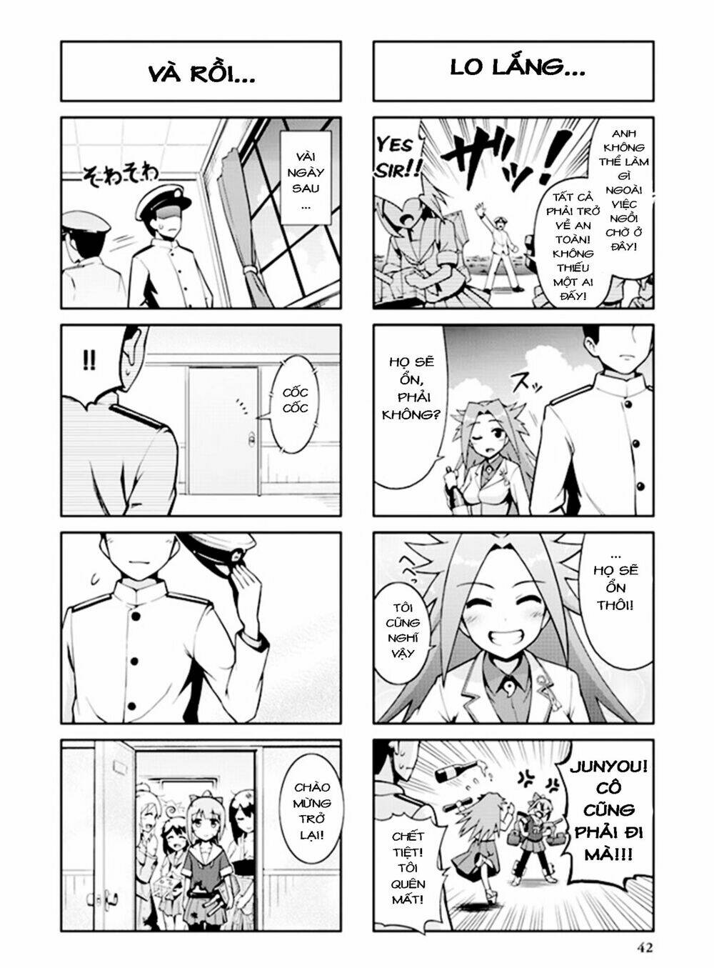 Kancolle – Anthology Comic Yokosuka Guardian Office Edition Chapter 5 - Trang 2