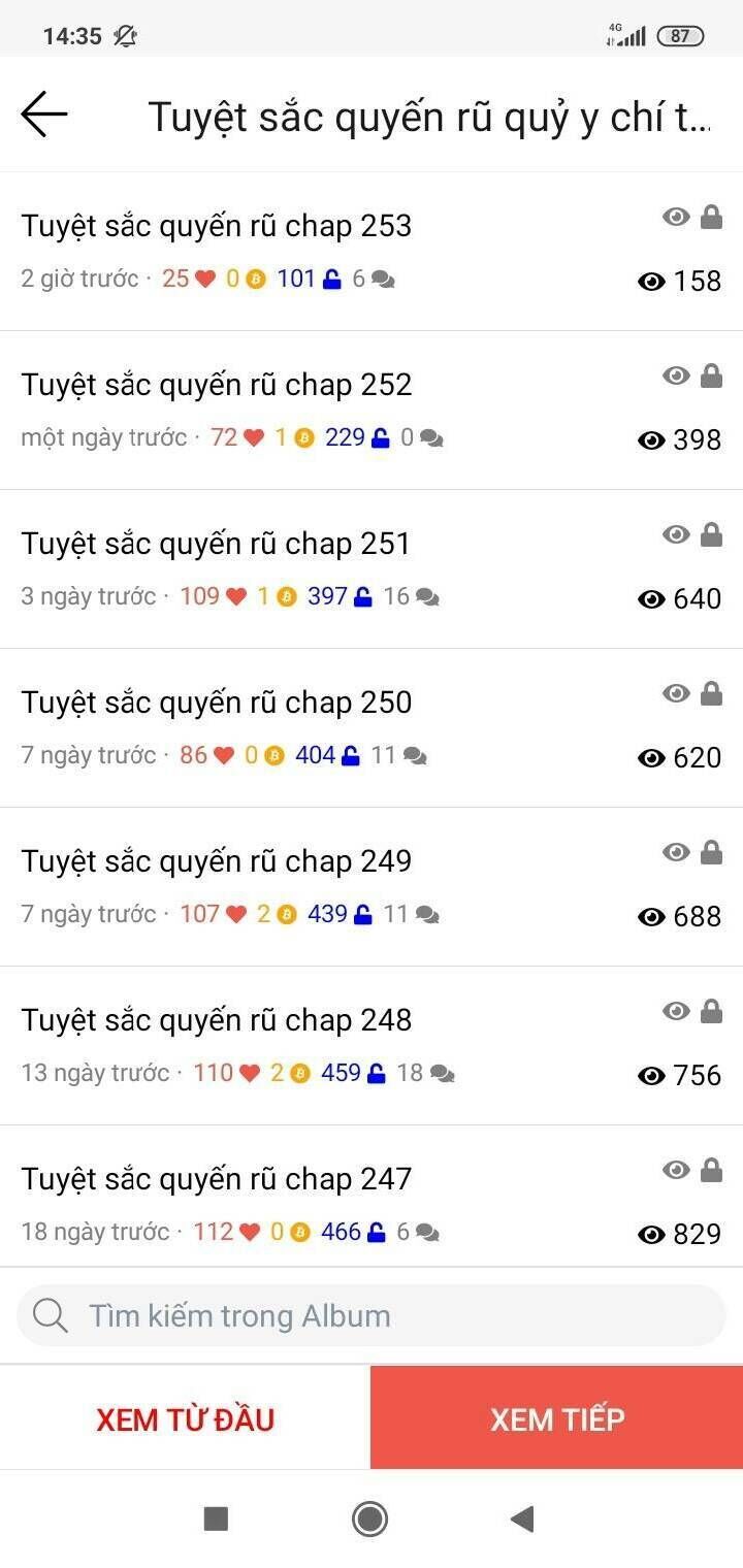 Tuyệt Sắc Quyến Rũ: Quỷ Y Chí Tôn Chapter 200 - Trang 2