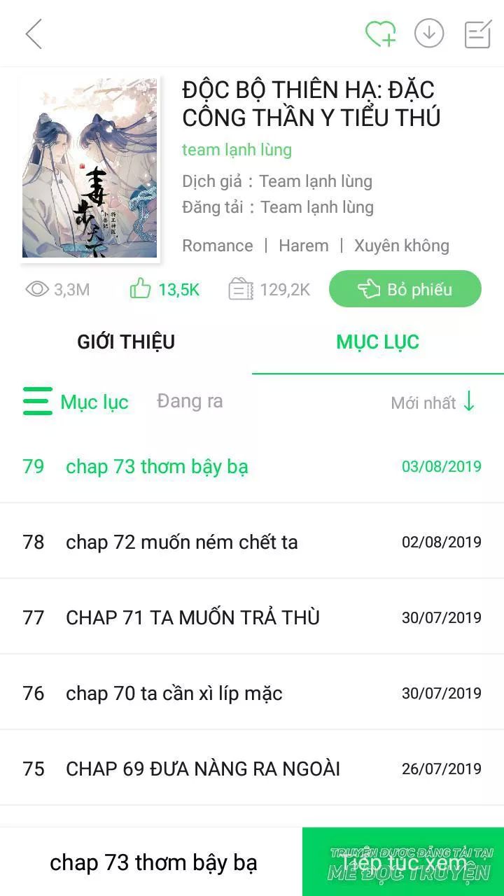 Tuyệt Sắc Quyến Rũ: Quỷ Y Chí Tôn Chapter 116 - Trang 2