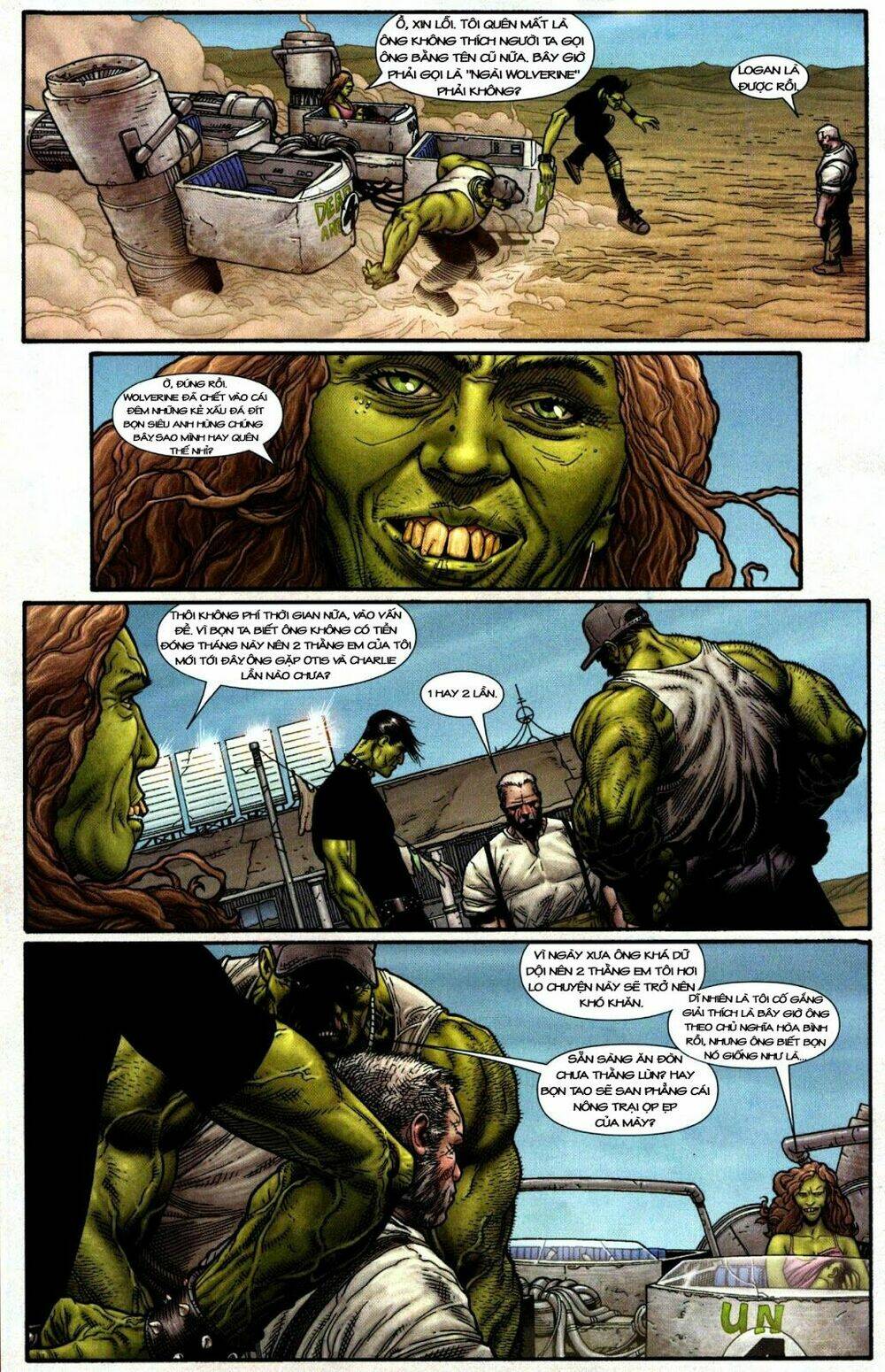 Old Man Logan Chapter 1 - Trang 2