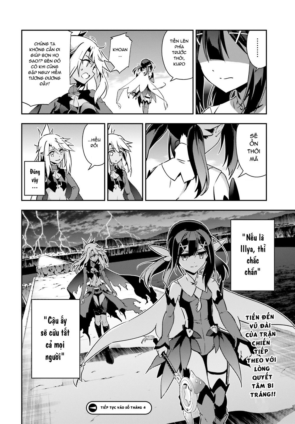 Fate/Kaleid Liner Prisma Illya Drei! Chapter 57 - Trang 2