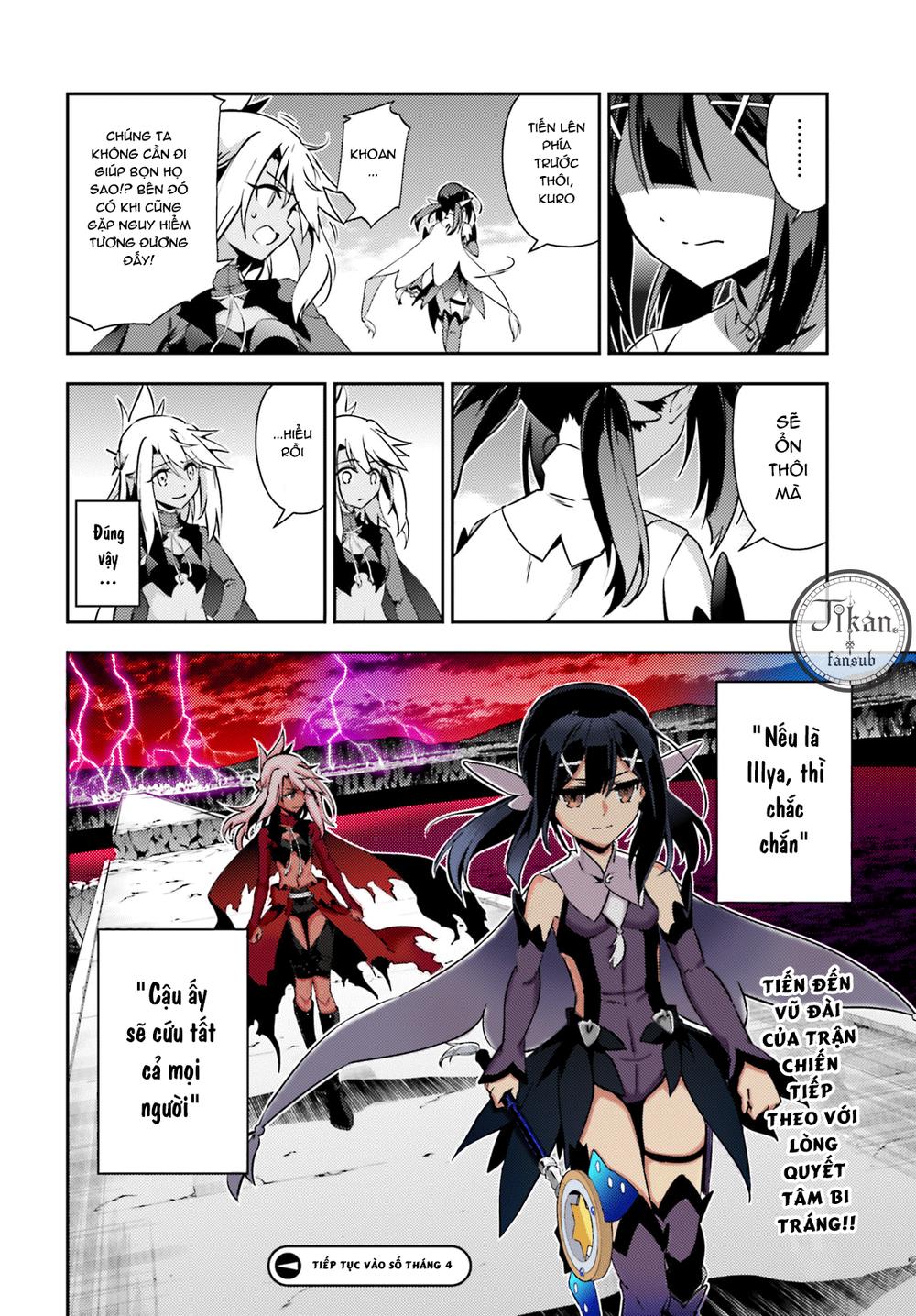 Fate/Kaleid Liner Prisma Illya Drei! Chapter 57 - Trang 2