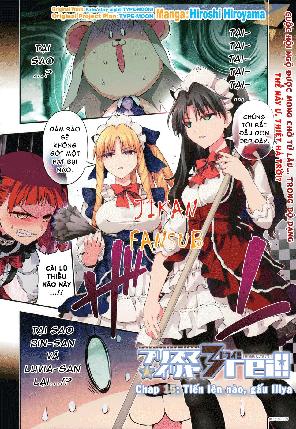 Fate/Kaleid Liner Prisma Illya Drei! Chapter 15 - Trang 2