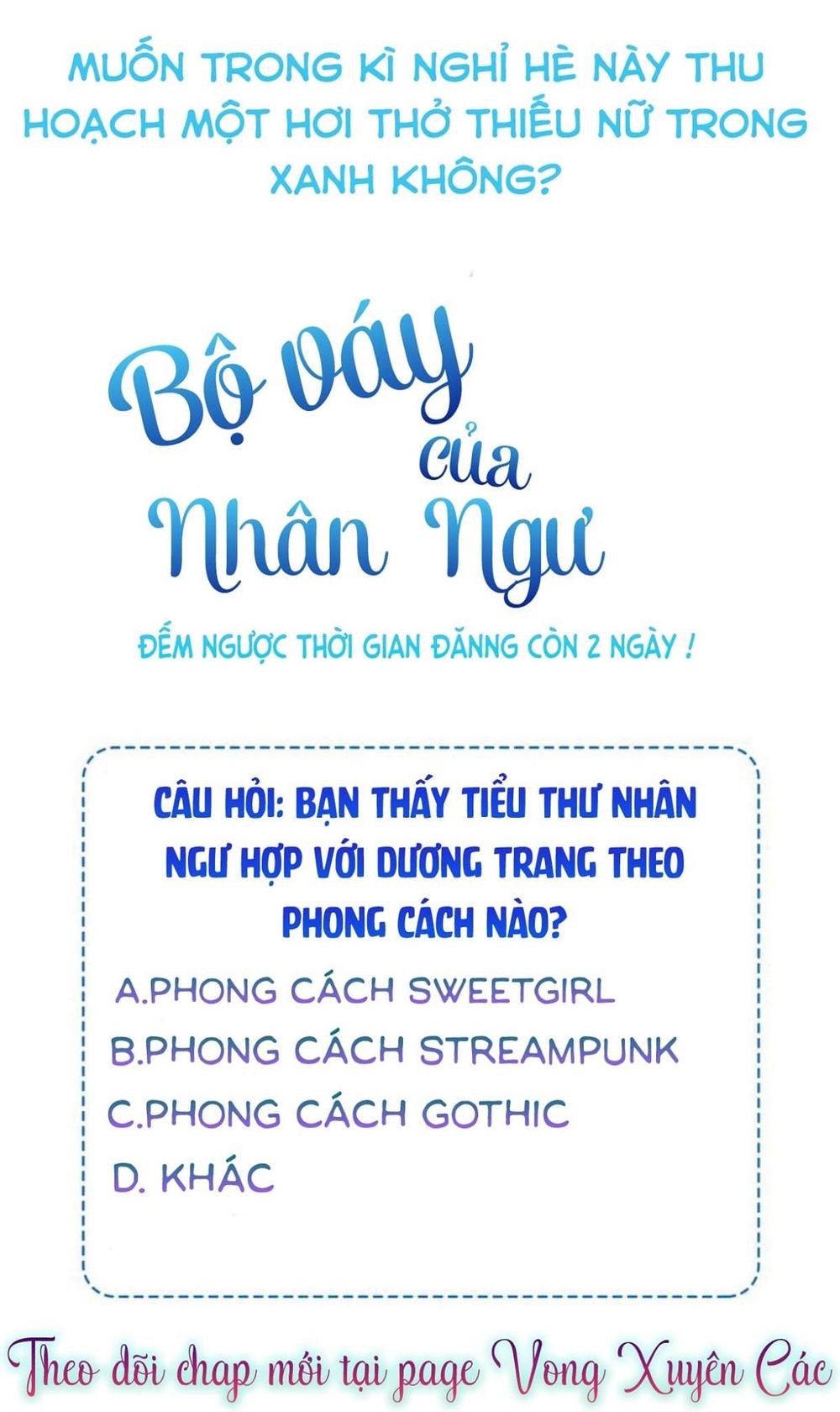 Chiếc Váy Của Người Cá Chapter 1 - Trang 2