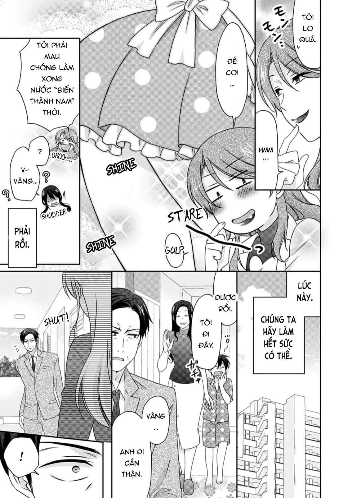 Nyotaika Yankee Gakuen Chapter 50 - Trang 2