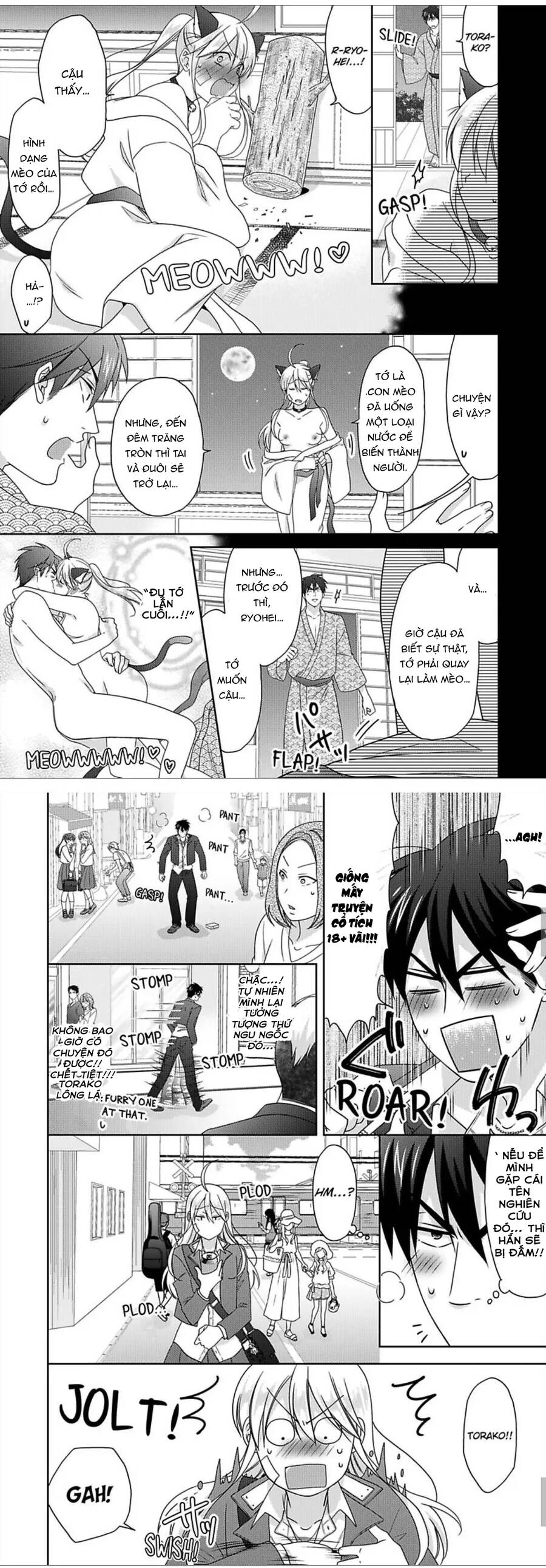 Nyotaika Yankee Gakuen Chapter 45 - Trang 2