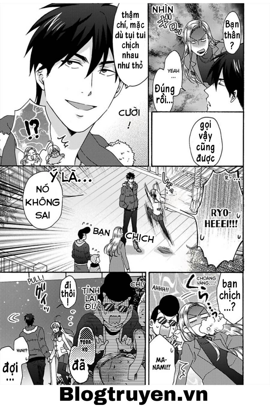 Nyotaika Yankee Gakuen Chapter 33 - Trang 2