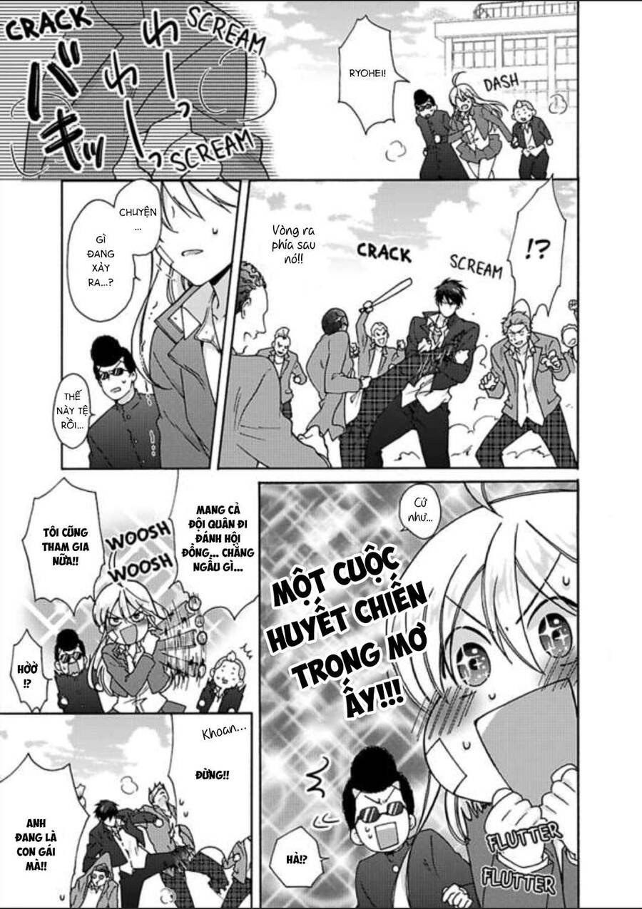 Nyotaika Yankee Gakuen Chapter 23 - Trang 2