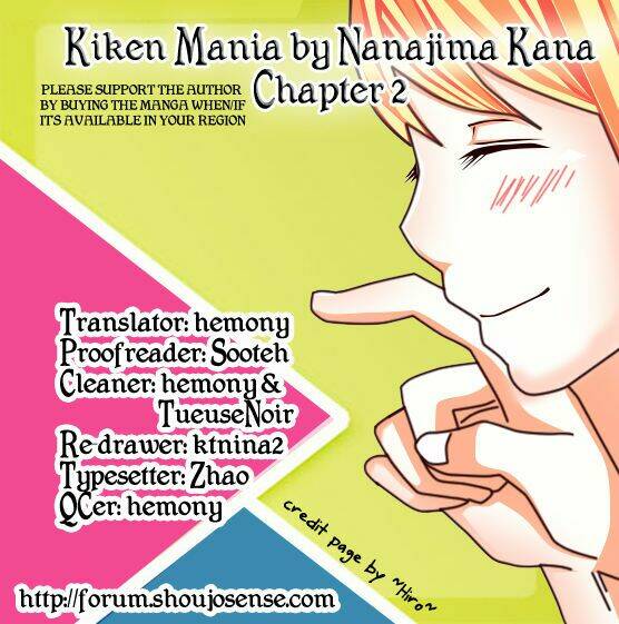 Kiken Mania Chapter 2 - Trang 2