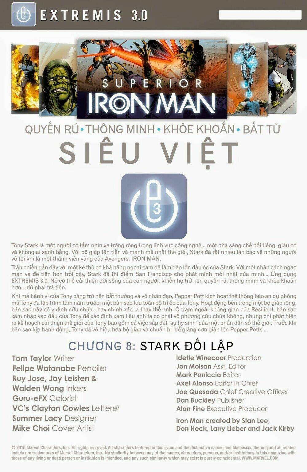 Superior Iron Man Chapter 8 - Trang 2