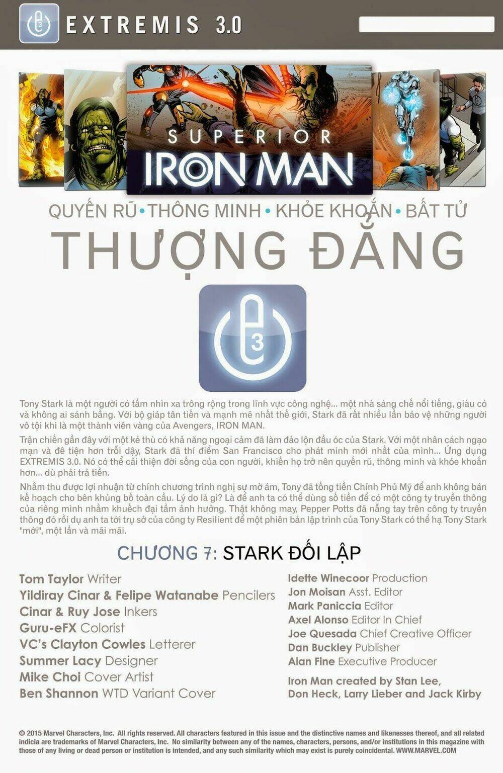 Superior Iron Man Chapter 7 - Trang 2