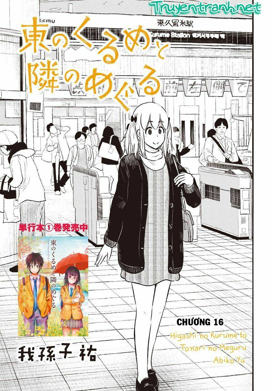 Higashi No Kurume To Tonari No Meguru Chapter 16 - Trang 2