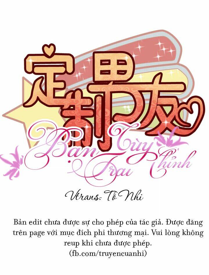 Bạn Trai Tùy Chỉnh Chapter 1 - Trang 2