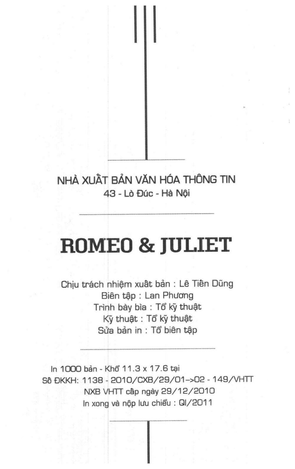 Romeo And Juliet Chapter 2 - Trang 2