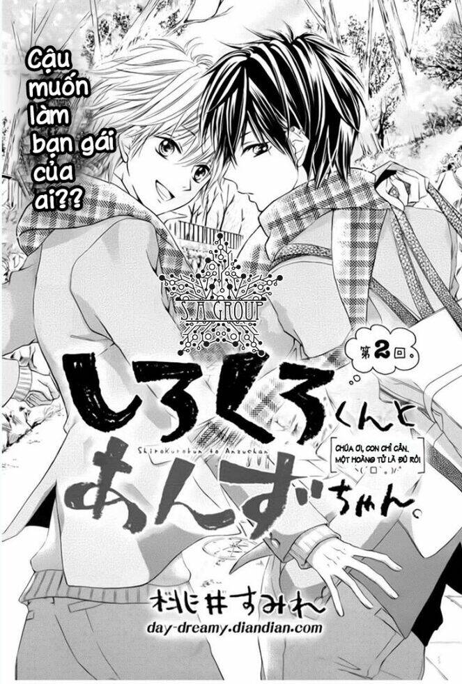 Shirokuro-Kun To Anzu-Chan Chapter 2 - Trang 2