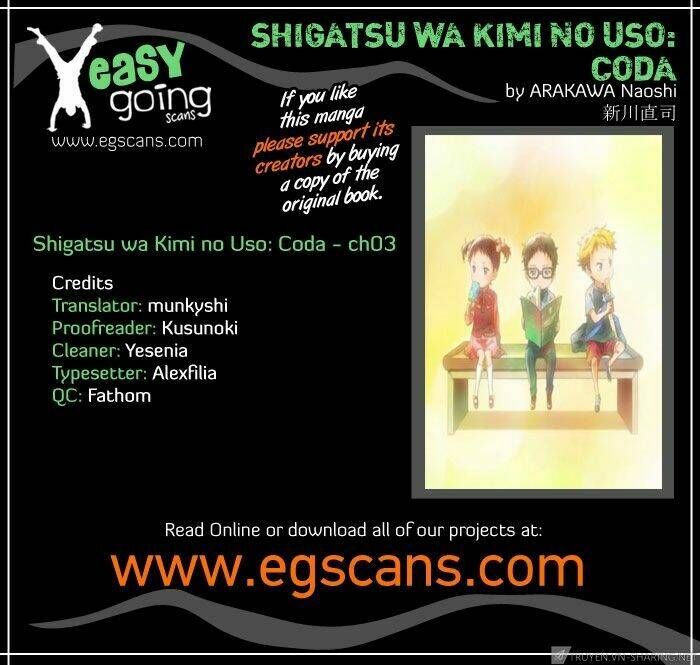 Shigatsu Wa Kimi No Uso – Coda Chapter 3 - Trang 2