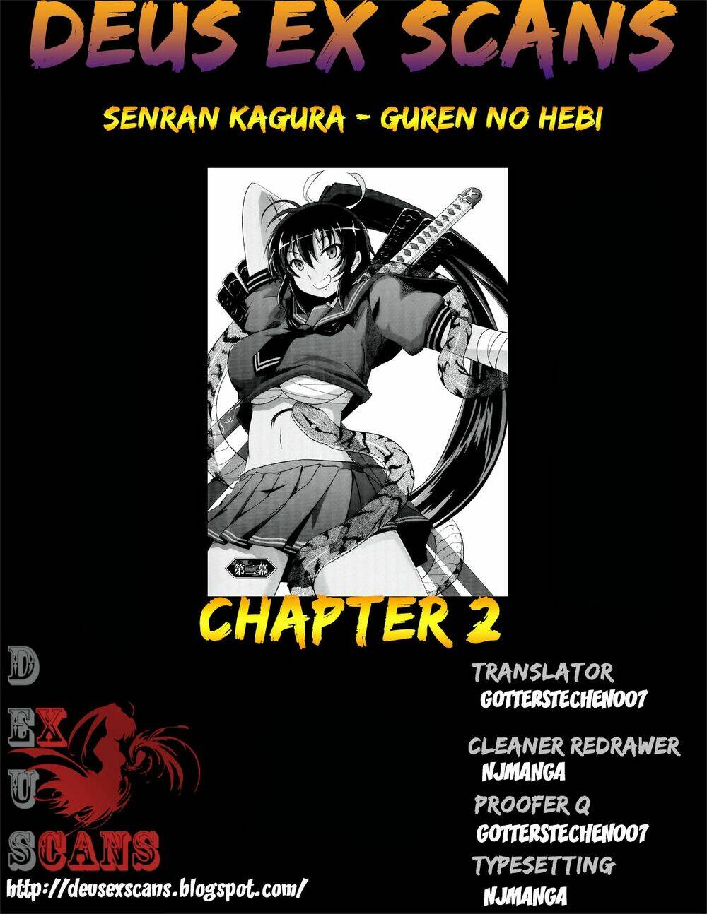 Senran Kagura – Guren No Hebi Chapter 2 - Trang 2