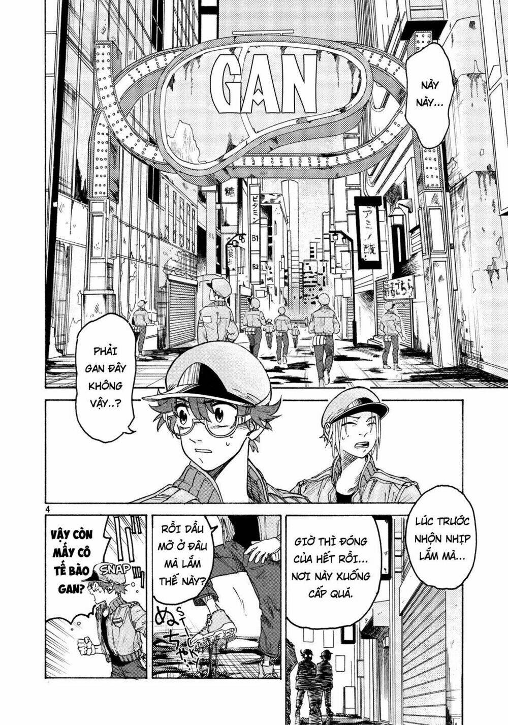 Biệt Đội Tế Bào Black – Hataraku Saibou Black Chapter 6 - Trang 2