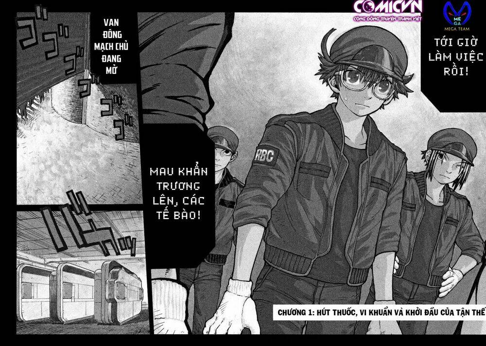 Biệt Đội Tế Bào Black – Hataraku Saibou Black Chapter 1 - Trang 2