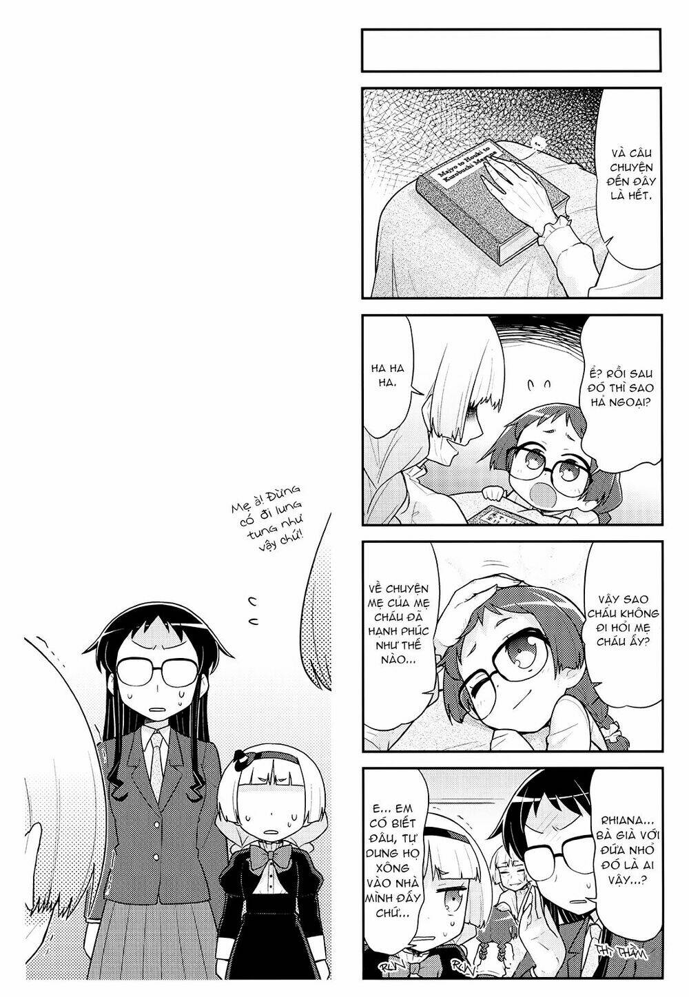 Majyo To Houki To Kurobuchi Megane Chapter 45 - Trang 2