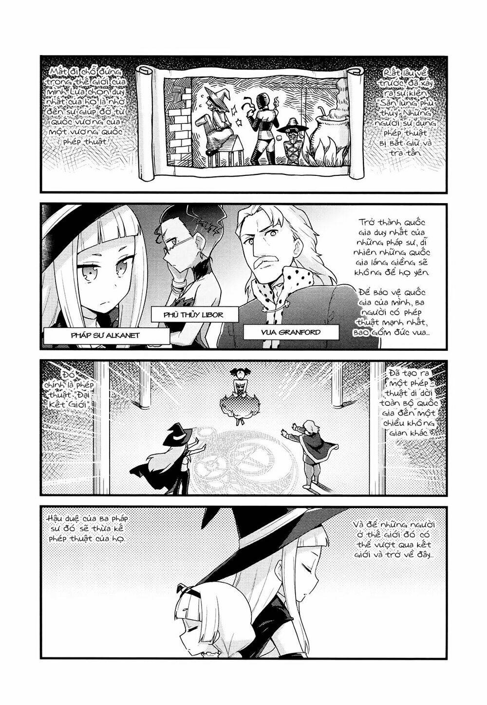 Majyo To Houki To Kurobuchi Megane Chapter 43 - Trang 2