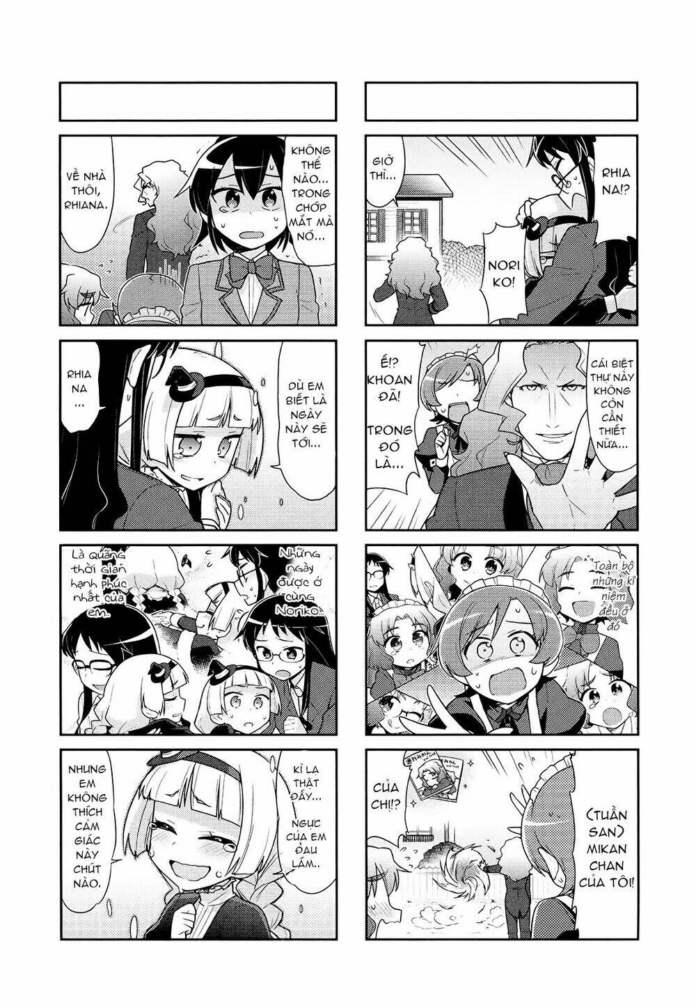 Majyo To Houki To Kurobuchi Megane Chapter 43 - Trang 2