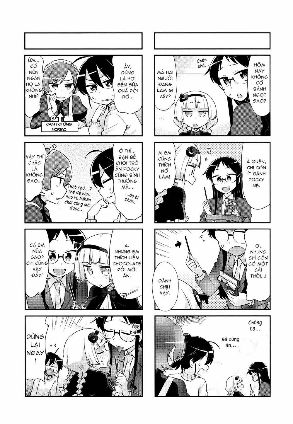 Majyo To Houki To Kurobuchi Megane Chapter 39 - Trang 2