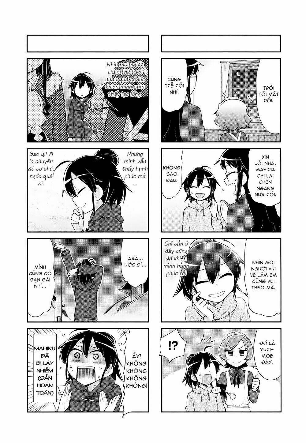 Majyo To Houki To Kurobuchi Megane Chapter 33 - Trang 2