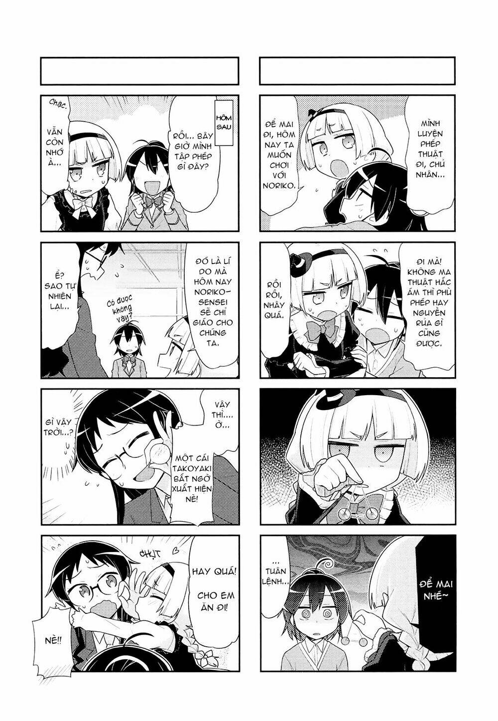 Majyo To Houki To Kurobuchi Megane Chapter 31 - Trang 2