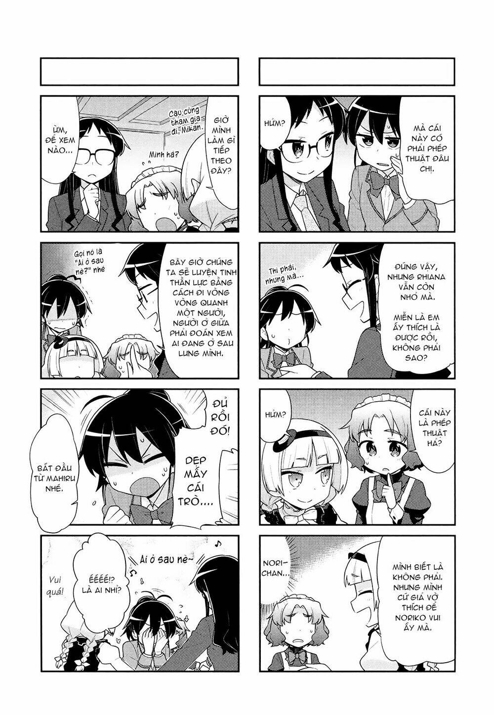 Majyo To Houki To Kurobuchi Megane Chapter 31 - Trang 2