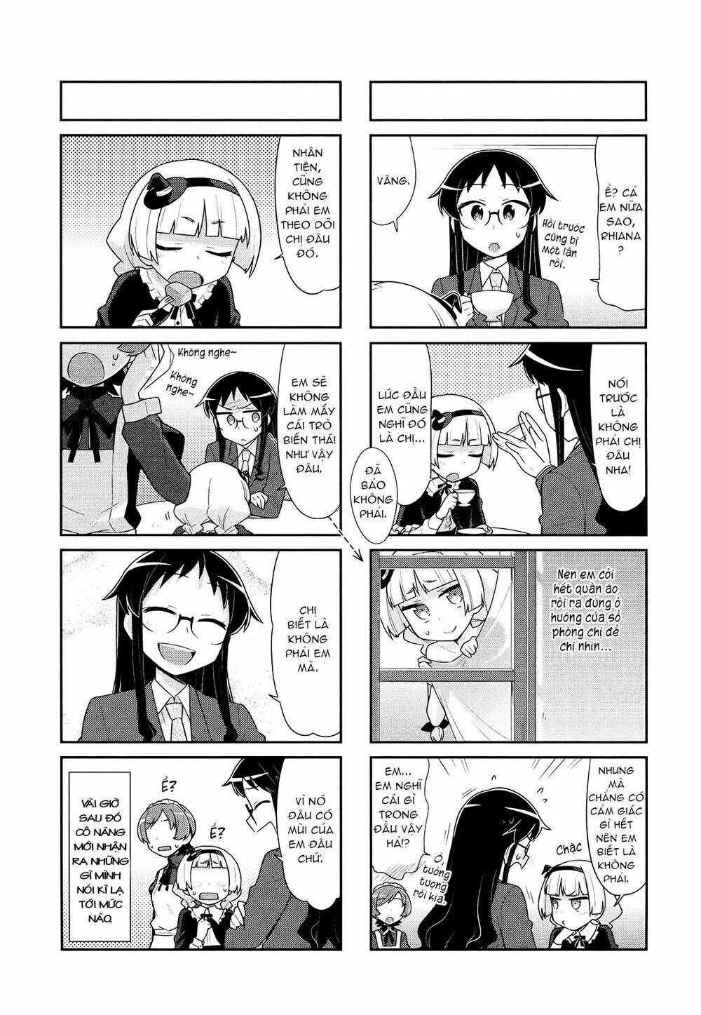 Majyo To Houki To Kurobuchi Megane Chapter 30 - Trang 2