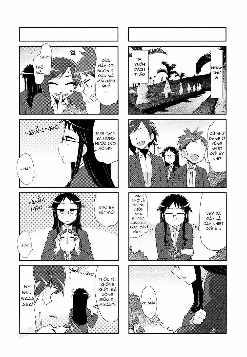 Majyo To Houki To Kurobuchi Megane Chapter 29 - Trang 2