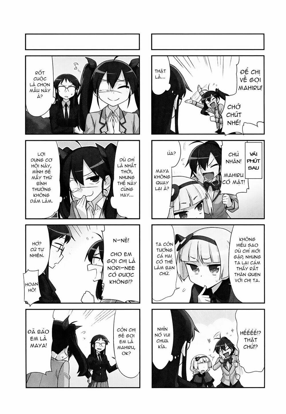 Majyo To Houki To Kurobuchi Megane Chapter 22 - Trang 2