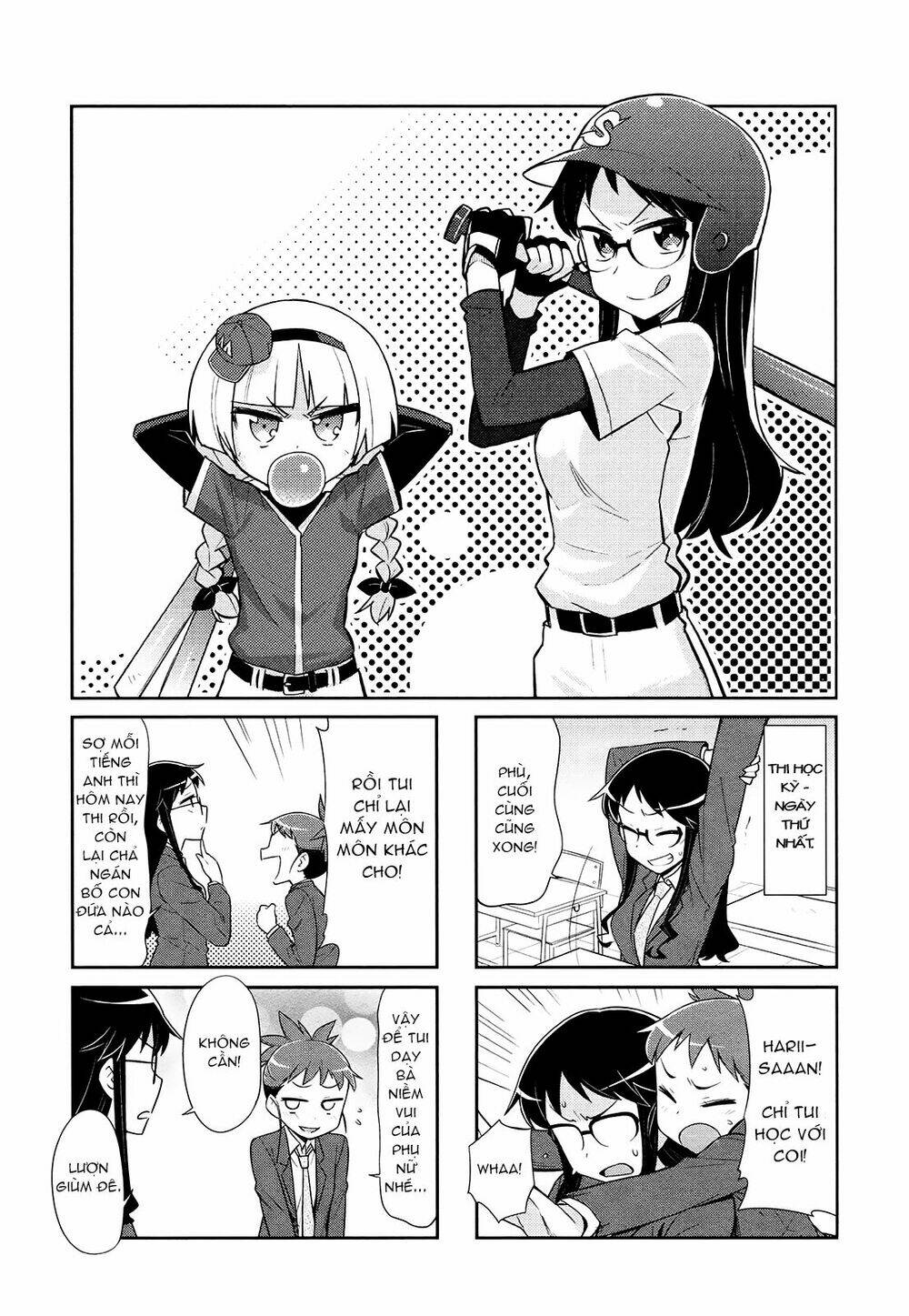 Majyo To Houki To Kurobuchi Megane Chapter 21 - Trang 2