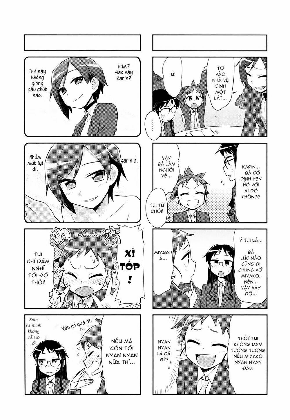 Majyo To Houki To Kurobuchi Megane Chapter 21 - Trang 2